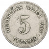 5 пфеннигов 1900 года A Германия