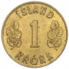 1 крона 1975 года Исландия