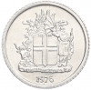 1 крона 1976 года Исландия