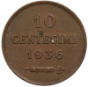 10 чентезимо 1936 года Сан-Марино