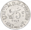 25 сантимов 1922 года Франция — комунна Мазаме (Нотгельд)