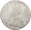 1 рубль 1766 года СПБ ТI АШ «Грубый чекан»