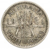 3 пенса 1951 года PL Австралия