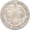 20 крейцеров 1844 года Австрия