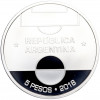 5 песо 2018 года Аргентина «Чемпионат мира по футболу 2018 в России»