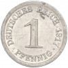 1 пфенниг 1917 года J Германия