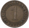 1 рейхспфенниг 1924 года J Германия