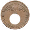 1 рейхспфенниг 1937 года A Германия