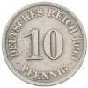 10 пфеннигов 1900 года A Германия