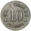 10 пфеннигов 1919 года Германия — город Трир (Нотгельд)