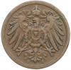 2 пфеннига 1906 года F Германия