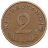 2 рейхспфеннига 1938 года A Германия