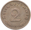 2 рейхспфеннига 1938 года A Германия