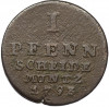 1 пфенниг 1793 года Брауншвейг-Люнебург-Каленберг-Ганновер