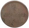 1/2 крейцера 1855 года Бавария