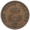3 пфеннига 1868 года C Пруссия