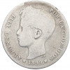 1 песета 1899 года Испания