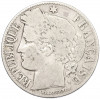 1 франк 1881 года Франция