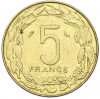 5 франков 1967 года Экваториальная Африка (Камерун)
