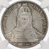 3 марки 1913 года Германия (Саксония) «100 лет Битве народов» в слабе NGC (MS64)