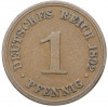 1 пфенниг 1892 года A Германия