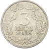 3 рейхсмарки 1925 года A Германия «Тысячелетие Рейнланда»