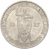 5 рейхсмарок 1925 года A Германия «Тысячелетие Рейнланда»
