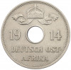 10 геллеров 1914 года Германская Ост-Африка