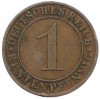 1 рейхспфенниг 1924 года A Германия