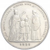 1 талер 1835 года Бавария «Предоставленная бенедиктинскому ордену школа»