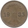 1 рейхспфенниг 1933 года A Германия