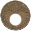 1 рейхспфенниг 1937 года A Германия