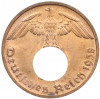 1 рейхспфенниг 1938 года D Германия