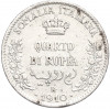 1/4 рупии 1910 года Итальянское Сомали
