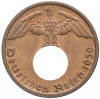 1 рейхспфенниг 1939 года D Германия