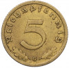 5 рейхспфеннигов 1938 года G Германия