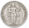 2 франка 1949 года Французская Океания