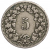 5 раппенов 1902 года Швейцария