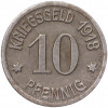 10 пфеннигов 1918 года Германия — город Кобленц (Нотгельд)
