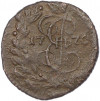 Полушка 1770 года ЕМ