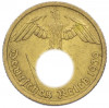 10 рейхспфеннигов 1939 года F Германия
