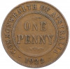 1 пенни 1922 года Австралия