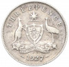 3 пенса 1927 года Австралия