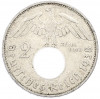 2 рейхсмарки 1938 года F Германия