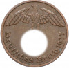2 рейхспфеннига 1937 года D Германия