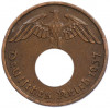 2 рейхспфеннига 1937 года F Германия