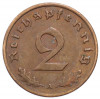 2 рейхспфеннига 1939 года A Германия