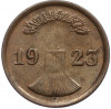 2 рентенпфеннига 1923 года G Германия