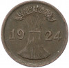 2 рентенпфеннига 1924 года A Германия