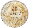 25 пенни 1917 года Русская Финляндия — Орел без корон (Временное правительство)